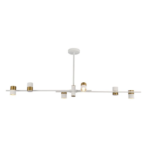 Люстра потолочная Lussole Gilbert LSP-8827 50W белый