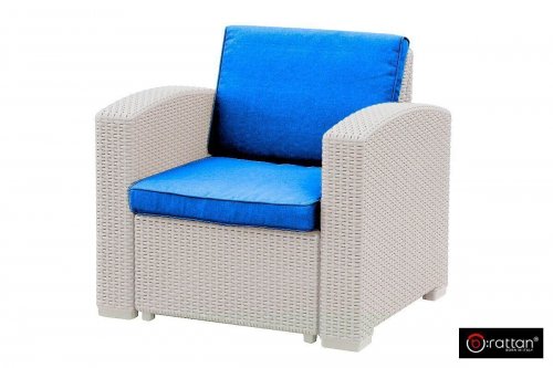 Комплект мебели Rattan Premium 4 серый SF1-4PG