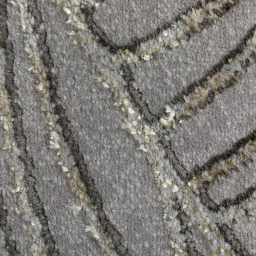 Турецкий ковер Almira E1482 Grey/Gold 1,7x1,2 м прямоугольный