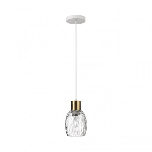Подвес Lumion Ice цвет белый, золотой, прозрачный арт. 6583/1A  1*40W E27