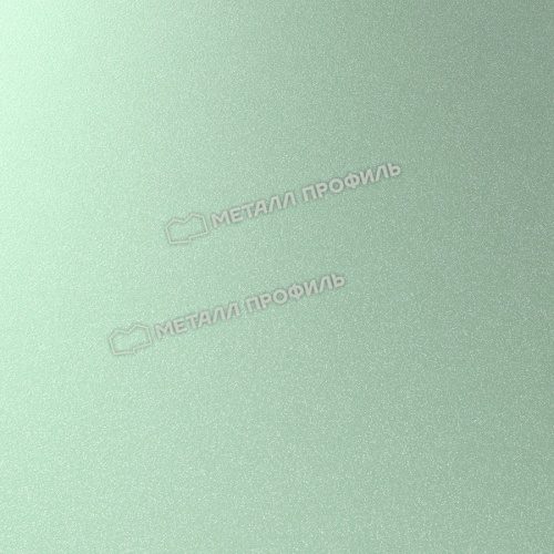 Металлочерепица МП Монтекристо-XL (PURMAN-20-Tourmalin-0.5) Tourmalin Светло-зеленый металлик