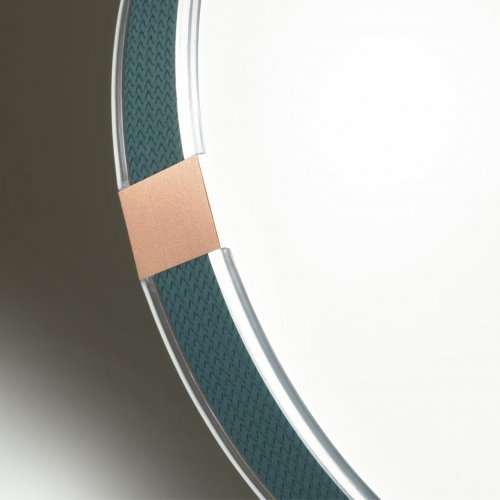 Настенно-потолочный светильник, с пультом ДУ Sonex Otiga Blue 7677/EL 70W белый/серо-голубой/серебристый/золотистый