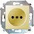 Механизм розетки 1-м СП Simon15 16А IP20 без заземл. сл. кость Simon 1591431-031