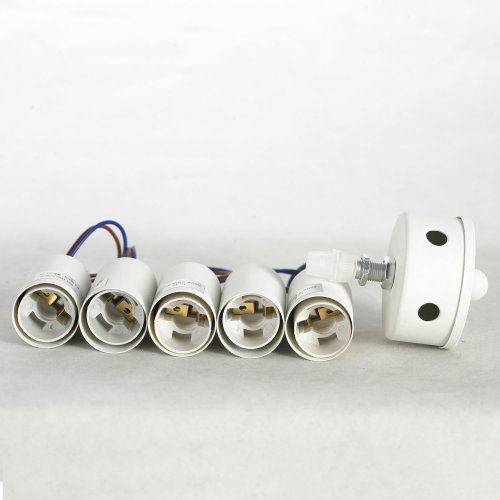 Люстра подвесная Lussole Allen LSP-8716 40W белый
