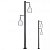 Светильник ландшафтный светодиодный Novotech Street 358583 18W темно-серый