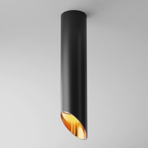 Потолочный светильник Technical Lipari C044CL-01-30GU10-B 35W черный с золотом