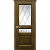 Межкомнатная дверь La Porte серия New Classic модель 200.2 дуб коньяк со стеклом Ромб