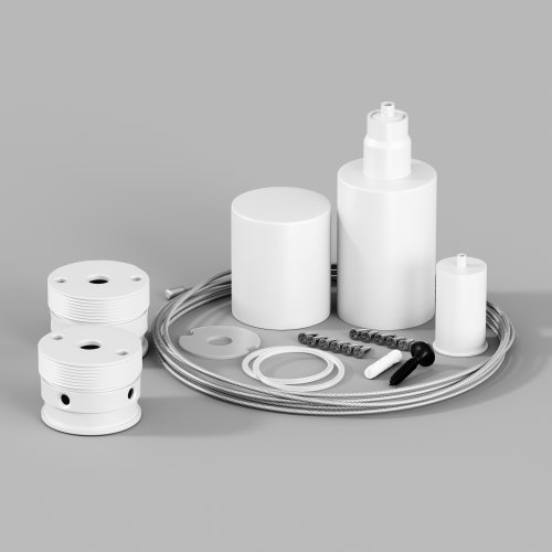 Набор для вертикального подвесного монтажа Nemo белый Led Strip