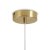 Подвесной светильник Freya Wands FR6130PL-L24B 20W латунь