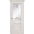 Межкомнатная дверь La Porte серия Classic модель 300.7 ясень бланко контур с заливкой Камелия