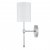 Бра Lumion Latti цвет хром, белый арт. 6589/1W  1*40W E14