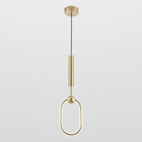Подвесной светильник Lussole Lubbock LSP-7092 13W бронзовый