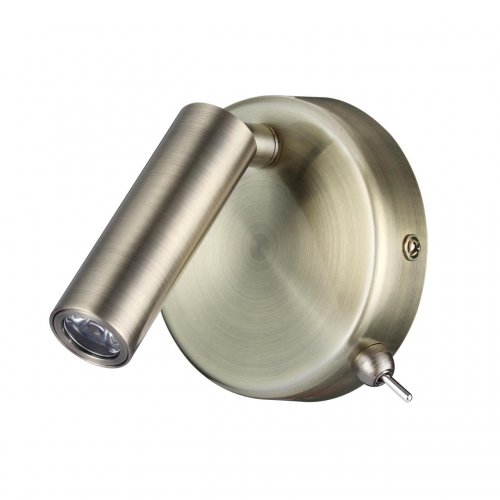 Бра с выключателем Lumion Chase 5222/3WL 3W бронзовый