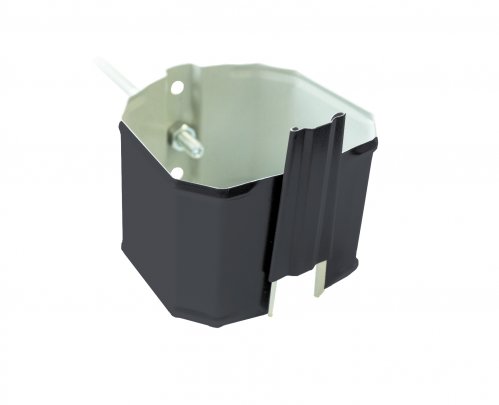 Кронштейн трубы на кирпич прямоугольный Vortex Matt RAL 7024