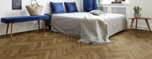 Виниловая плитка ПВХ Firmfit Herringbone CW-934 Дуб традиционный