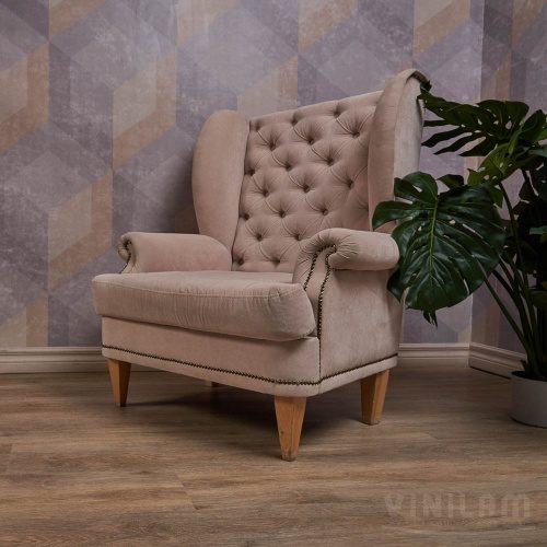 Виниловый ламинат Vinilam Ceramo Wood Дуб Имбирь 6151-D03