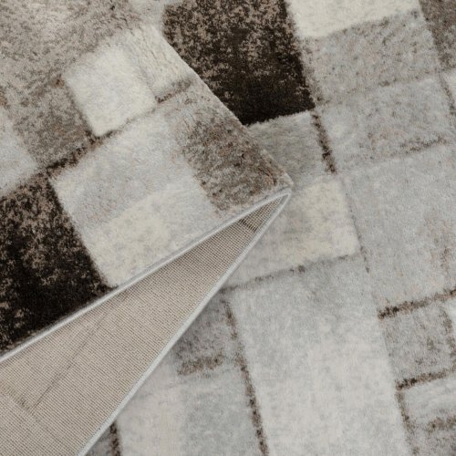 Турецкий ковер Trendy 5638A Cream/Antracite 1,5x0,8 м прямоугольный