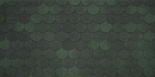 Гибкая черепица Tegola Assisi verde 473 (зеленый)
