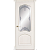 Межкомнатная дверь La Porte серия Classic модель 300.5 ясень карамель контур с заливкой Сиена