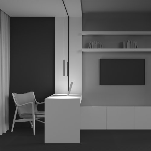 Трековый подвесной светильник Technical TR191-1-3W4K-M-B Skim 3W LED 4000K 36°