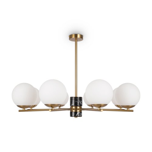 Подвесной светильник Freya Marble FR5230PL-08BS 60W латунь