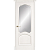 Межкомнатная дверь La Porte серия Classic модель 300.5 ясень бланко со стеклом Грация