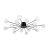 Потолочный светильник Freya Celebrity FR5242CL-16B1 3W черный Потолочный светильник Freya Celebrity FR5242CL-16B1 3W черный