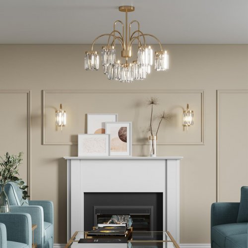 Люстра Odeon Light Vassa 4987/9C E14 9*40W