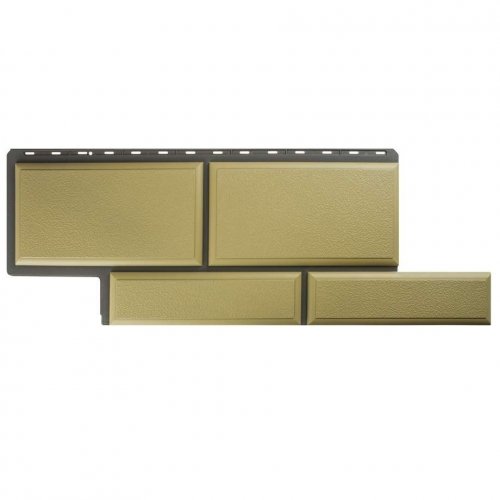 Фасадная панель Альта-Профиль Камень Флорентийский Песчаный 1255х447 мм