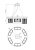 Подвесной светильник Maytoni Colline MOD083PL-06CH 40W хром